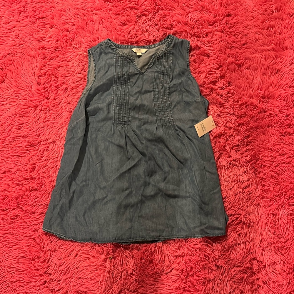 brand new super soft jean shirt